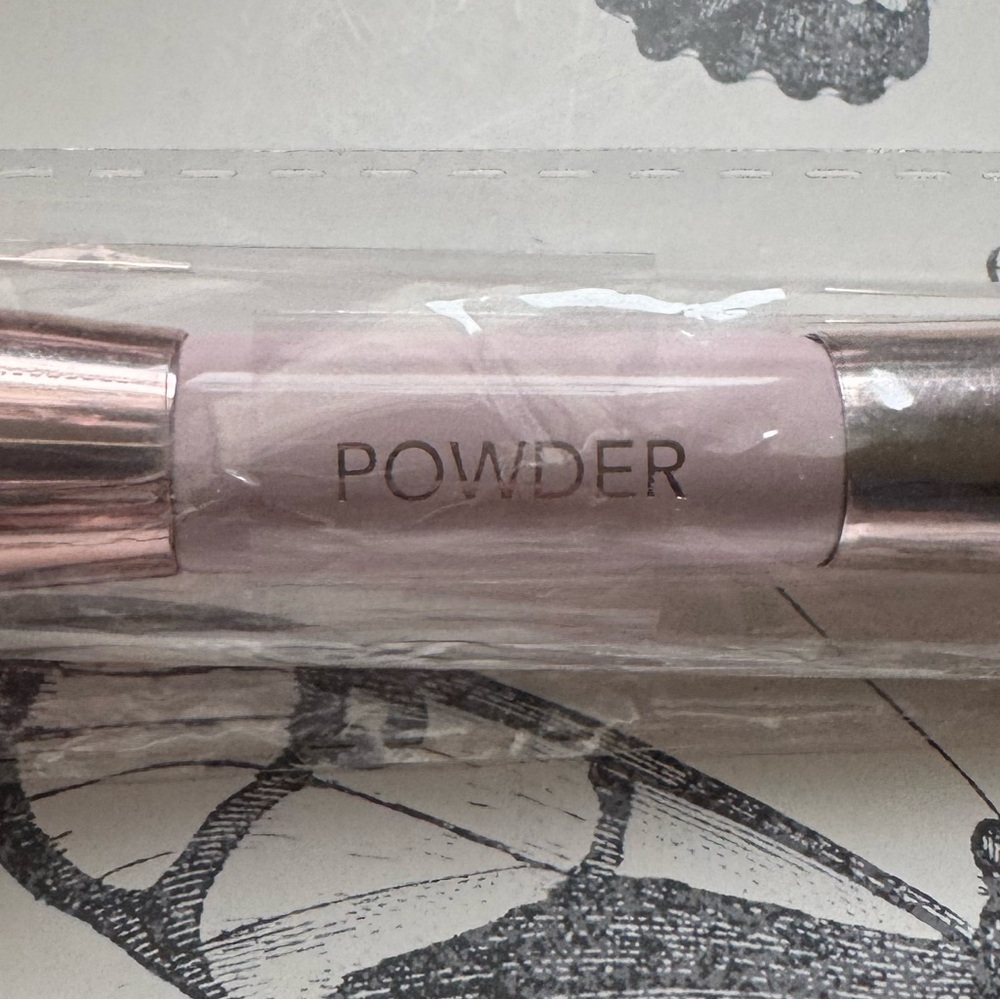 Doll 10 Dual Ended Powder Brush Vegan Makeup Brush New Sealed Ultra Soft - Picture 5 of 9